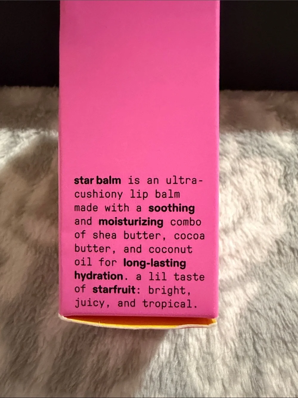 3/$15 🌸 Star Balm Starfruit Lip Balm - Pink & Yellow Packaging